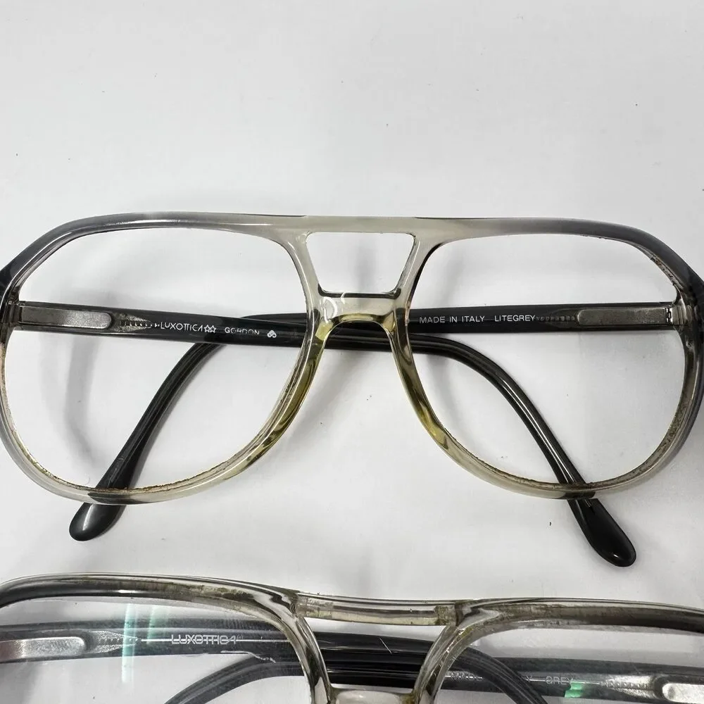 Vintage 70s 80s Eyeglass Sunglass Frames Lot 6 Luxottica Martin-Copeland